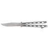 Bear and Son Cutlery SS14CP 3.63 inch Butterfly Knife - Gray