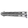 Bear and Son Cutlery SS14CP 3.63 inch Butterfly Knife - Gray