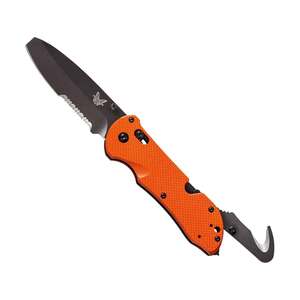 Benchmade Triage 3.40 inch Folding Knife - Orange