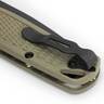 Benchmade Bugout 3.24 inch Folding Knife - Smoked Gray/ Ranger Green