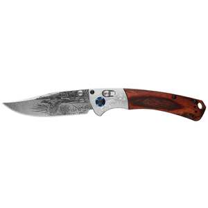Benchmade Mini Crooked River Limited Casey Underwood Series Ringneck Pheasant 3.4 inch Folding Knife