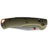 Benchmade Taggedout 3.5 inch Folding Knife - OD Green