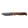 Benchmade Saddle Mountain Skinner 4.2 inch Fixed Blade Knife - Brown/ Orange