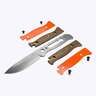 Benchmade Saddle Mountain Skinner 4.2 inch Fixed Blade Knife - Brown/ Orange
