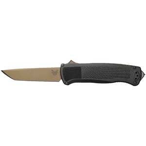 Benchmade Shootout 3.51 inch Automatic Knife - Black