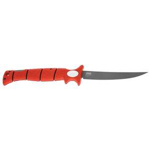 Bubba Tapered Flex Folding Fillet Knife - Red 7in