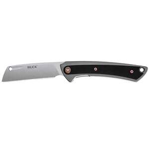 Buck Knives 263 HiLine 3.25 inch Folding Knife - Black/Gray
