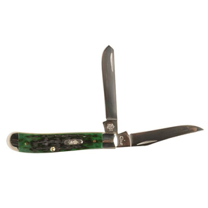 Case Green Mini Trapper 2.8 inch Folding Knife - Green