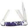 Case Purple Passion Medium Stockman 2.24 inch Folding Knife - Purple Passion
