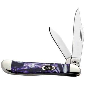 Case Purple Passion Peanut 2.1 inch Folding Knife