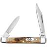 Case Small Pen 2 inch Folding Knife - Genuine Stag