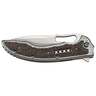 CRKT Fossil 3.96 inch Folding Knife - Brown