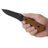 CRKT Ramadi 4.37 inch Fixed Blade Knife - Coyote Brown