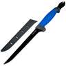 Gamakatsu 7in Fillet Knife w/ Spoon - Blue, 16in - Blue