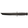 Ka-Bar Tanto 8 inch Fixed Blade Knife - Black - Black