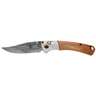 Benchmade Mini Crooked River Limited Casey Underwood Series Whitetail Deer 3.4 inch Folding Knife - Wood