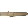 Morakniv Companion 4.1 inch Fixed Blade Knife - Black/ Tan