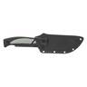 Old Timer Trail Boss Gut Hook 3.7 inch Fixed Blade Knife - Black