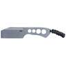 CRKT Razel Chisel 2 inch Fixed Blade Knife - Gray