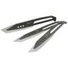 REAPR Chuk Knives 3 Piece Throwing Knife Set - Black