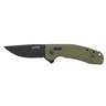 SOG-TAC XR 3.39 inch Folding Knife - OD Green
