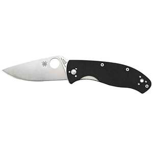 Spyderco Tenacious 3.39 inch Folding Knife - Black