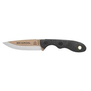 TOPS Knives Mini Scandi Survival 3 inch Fixed Blade Knife