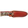 Uncle Henry 301UH 3.1 inch Fixed Blade Knife - Brown