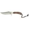 Uncle Henry Staglon 4.25 inch Fixed Blade Knife - Brown
