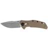 Zero Tolerance 0308 3.75 inch Folding Knife - Coyote Tan